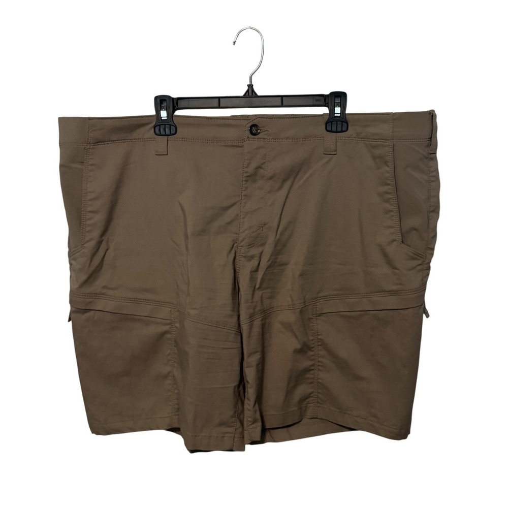 5.11 Tactical Ridge Shorts Mens 44 Khaki Tan Utility Pockets Hiking Outdoor